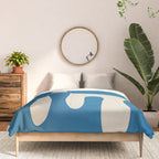 Modern Abstract Minimal Shapes 36 Comforter Gallery Image 3