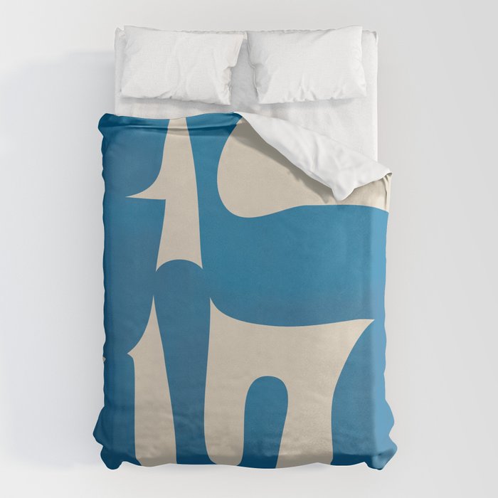 Modern Abstract Minimal Shapes 36 Duvet Cover Gallery Image 6