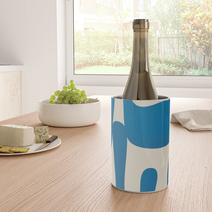 Modern Abstract Minimal Shapes 36 Wine Chiller Gallery Image 4