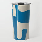 Modern Abstract Minimal Shapes 36 Travel Mug Gallery Image 1