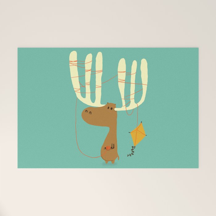 A moose ing Welcome Mat Gallery Image 1