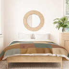 Bold Earthy Checks Pattern - Large VI Duvet Cover Gallery Image 3