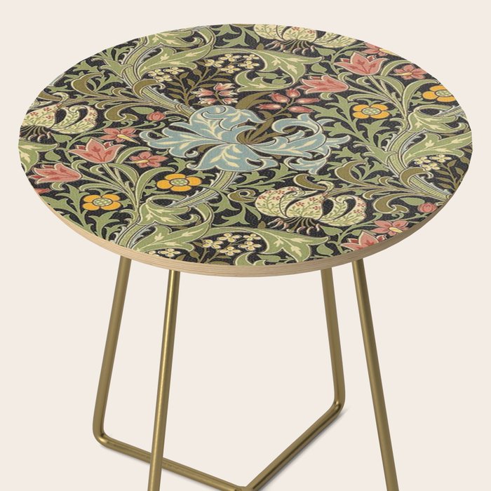 William Morris floral design  Side Table Gallery Image 2