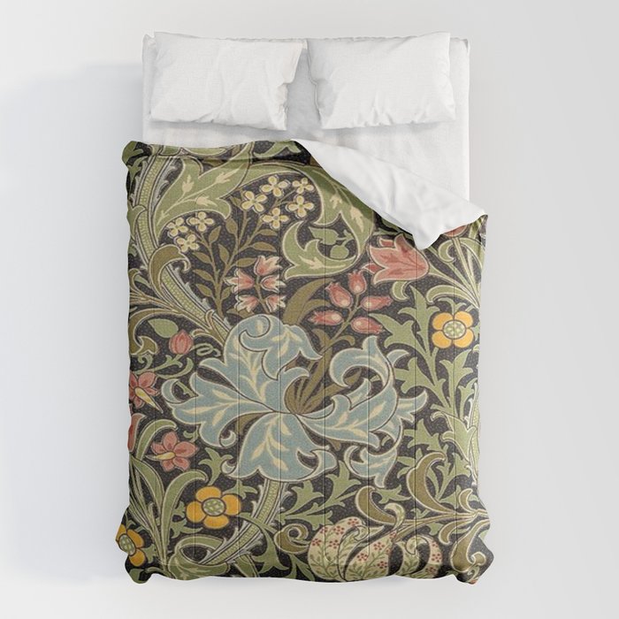 William Morris floral design  Comforter Gallery Image 1
