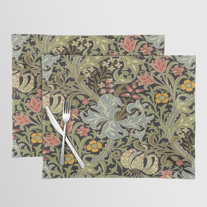 William Morris floral design  Placemat Gallery Image 1