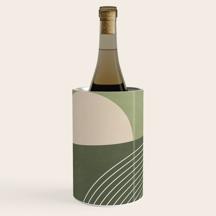Abstract Geometric 6 Wine Chiller Gallery Image 1