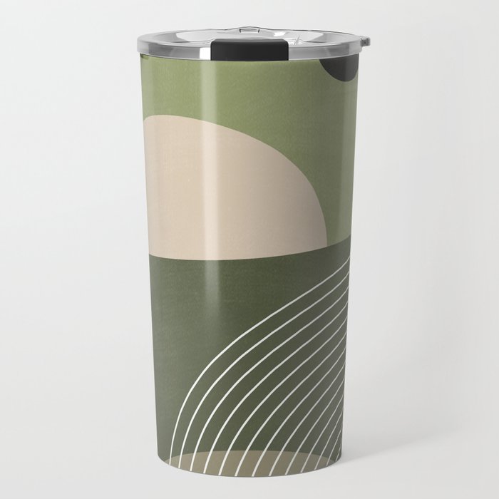 Abstract Geometric 6 Travel Mug Gallery Image 1