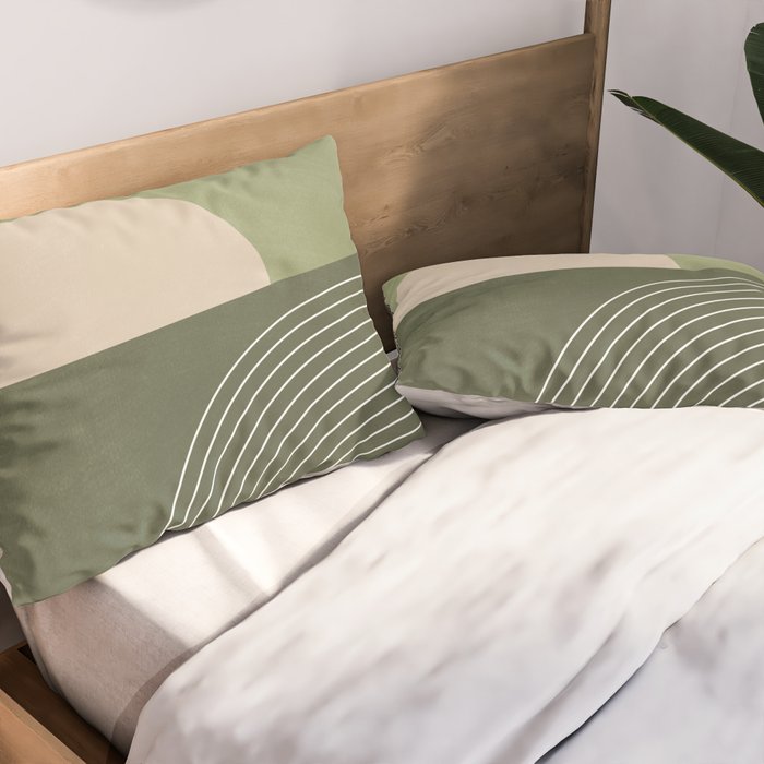 Abstract Geometric 6 Pillow Sham Gallery Image 2