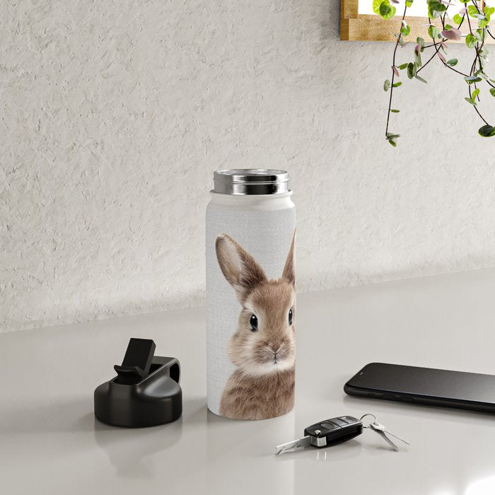 Baby Rabbit - Colorful Water Bottle Gallery Image 4