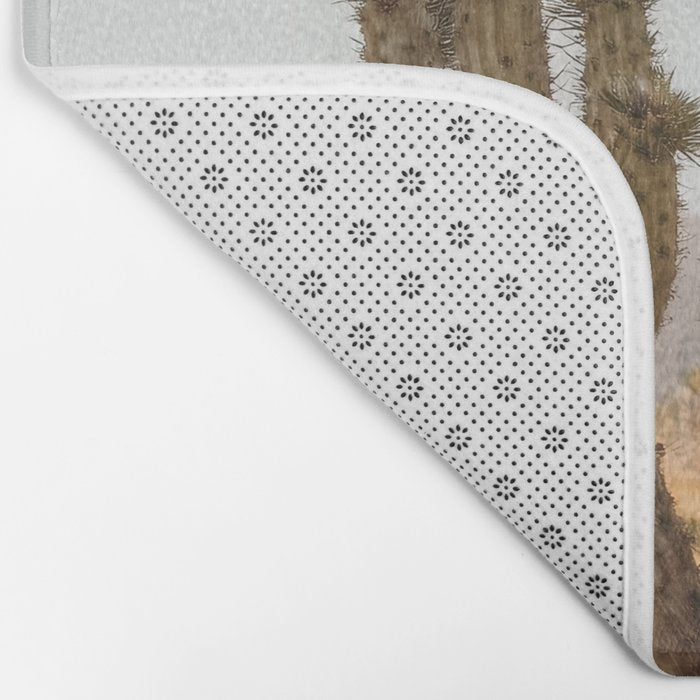 Sunset Cactus - Neutral Desert Wall Art Bath Mat Gallery Image 2