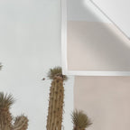 Sunset Cactus - Neutral Desert Wall Art Wall Tapestry Gallery Image 3