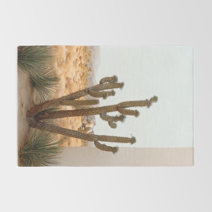 Sunset Cactus - Neutral Desert Wall Art Rug Gallery Image 2