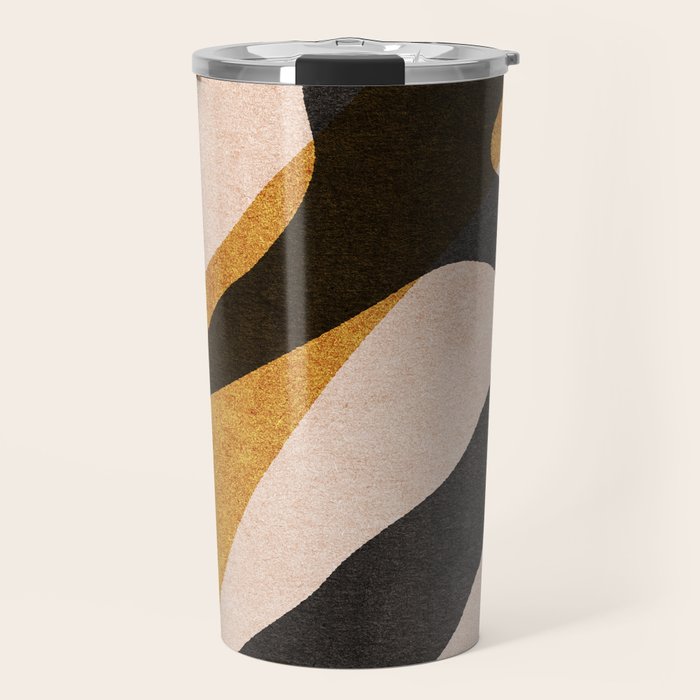 ABSTRACT ALPHABET / Script R Travel Mug Gallery Image 1