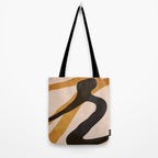 ABSTRACT ALPHABET / Script R Tote Bag Gallery Image 2