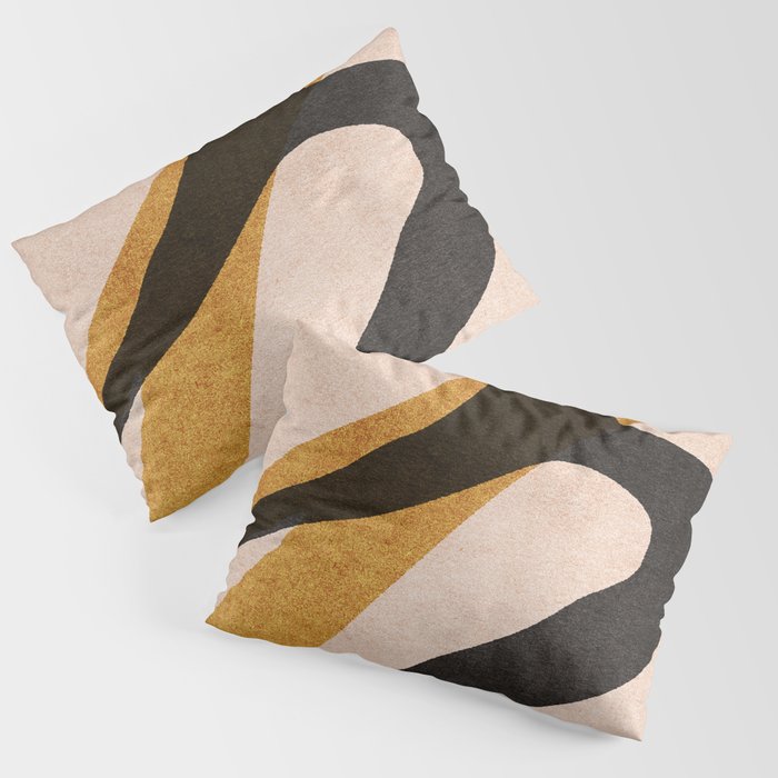ABSTRACT ALPHABET / Script R Pillow Sham Gallery Image 3