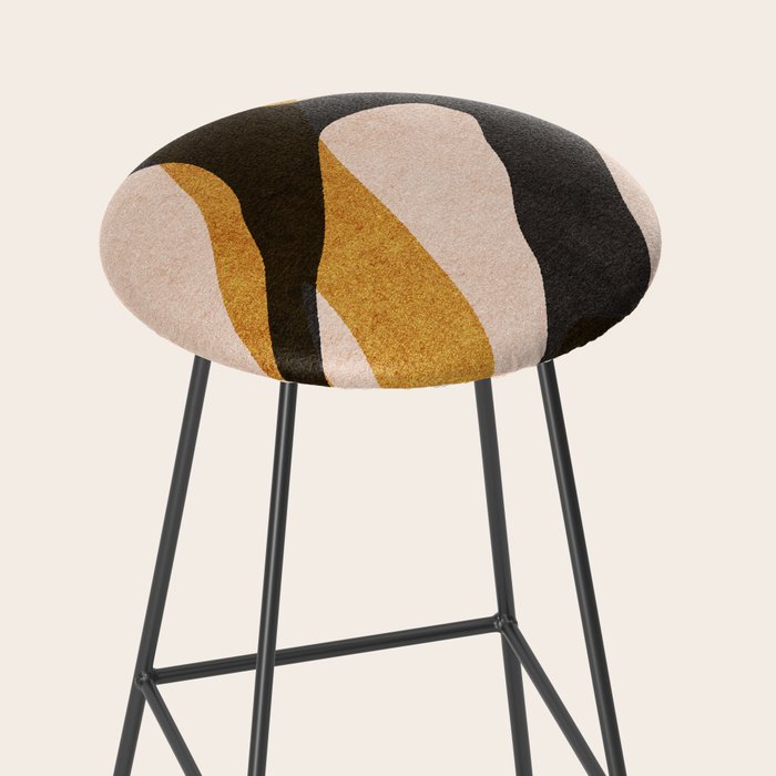 ABSTRACT ALPHABET / Script R Stool Gallery Image 2