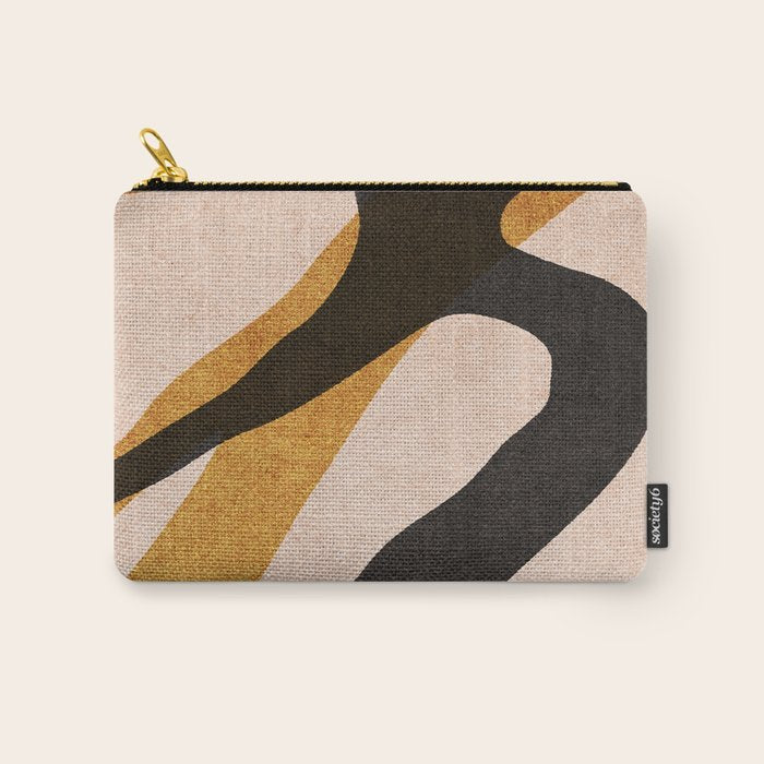 ABSTRACT ALPHABET / Script R Carry All Pouch Gallery Image 1