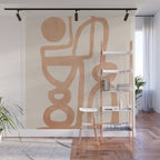 Abstract Minimal Shapes 80 Wall Mural Gallery Image 1