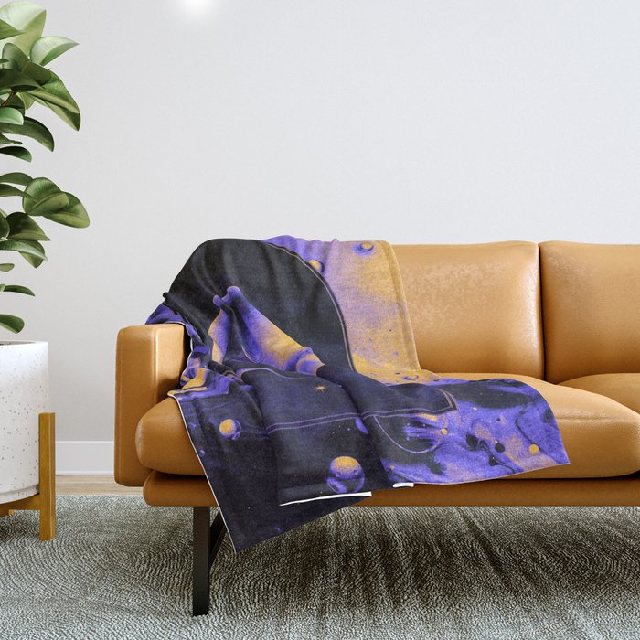 SOLACE â AEFORIA + MALAVIDA Throw Blanket Gallery Image 1
