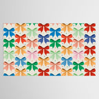 Charming Bow Pattern: A Colorful and Whimsical Design Tablecloth Gallery Image 2