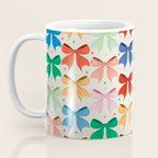 Charming Bow Pattern: A Colorful and Whimsical Design Coffee Mug Gallery Image 3
