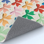 Charming Bow Pattern: A Colorful and Whimsical Design Rug Gallery Image 4