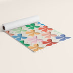 Charming Bow Pattern: A Colorful and Whimsical Design Yoga Mat Gallery Image 2