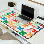 Charming Bow Pattern: A Colorful and Whimsical Design Desk Mat Gallery Image 2