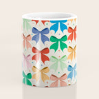 Charming Bow Pattern: A Colorful and Whimsical Design Coffee Mug Gallery Image 4