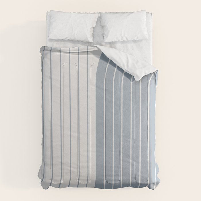Two Tone Line Curvature LXVI Comforter Gallery Image 6