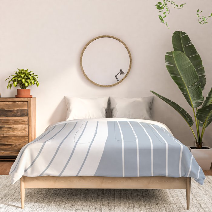 Two Tone Line Curvature LXVI Comforter Gallery Image 3