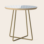 Two Tone Line Curvature LXVI Side Table Gallery Image 1