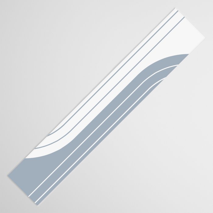 Two Tone Line Curvature LXVI Table Runner Gallery Image 3