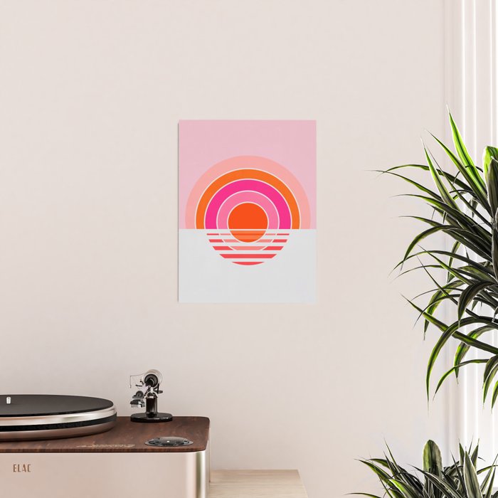 Rainbow sunset Poster Gallery Image 2