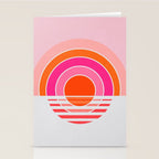 Rainbow sunset Stationery Card Gallery Image 2