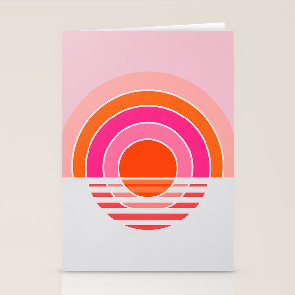 Rainbow sunset Stationery Card Gallery Image 2