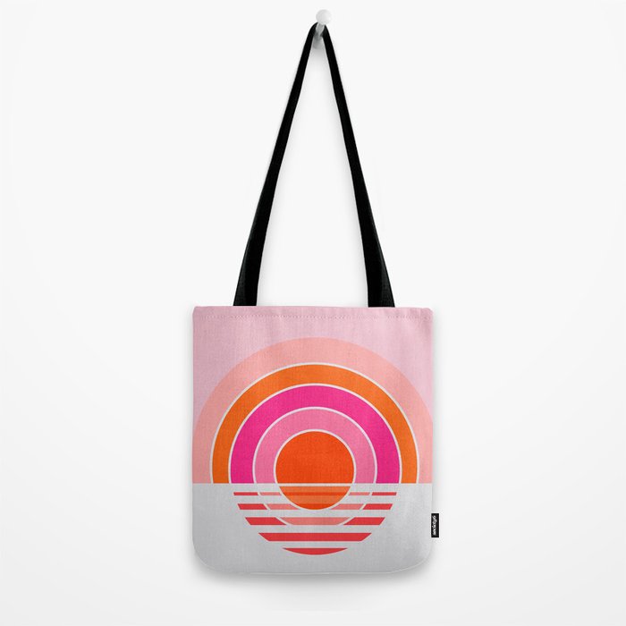 Rainbow sunset Tote Bag Gallery Image 2
