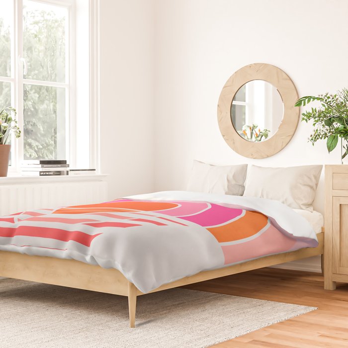Rainbow sunset Duvet Cover Gallery Image 2