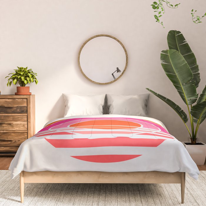 Rainbow sunset Comforter Gallery Image 3