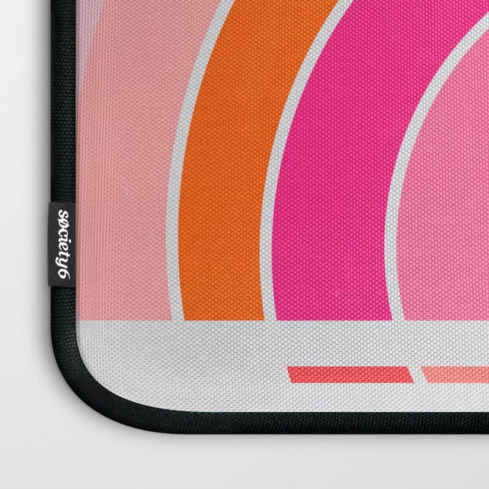 Rainbow sunset Laptop Sleeve Gallery Image 3