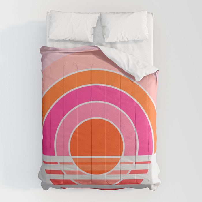 Rainbow sunset Comforter Gallery Image 6