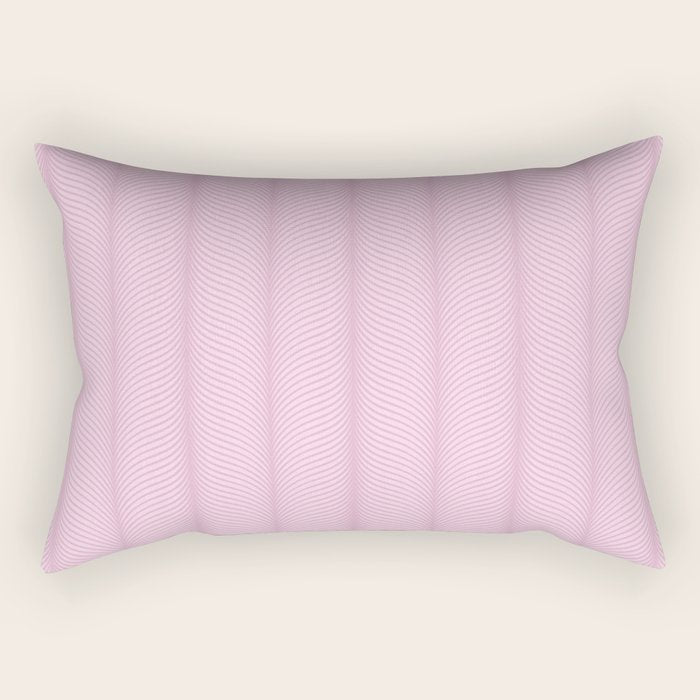 Elysian XIII Lilac Pink Rectangular Pillow Gallery Image 2