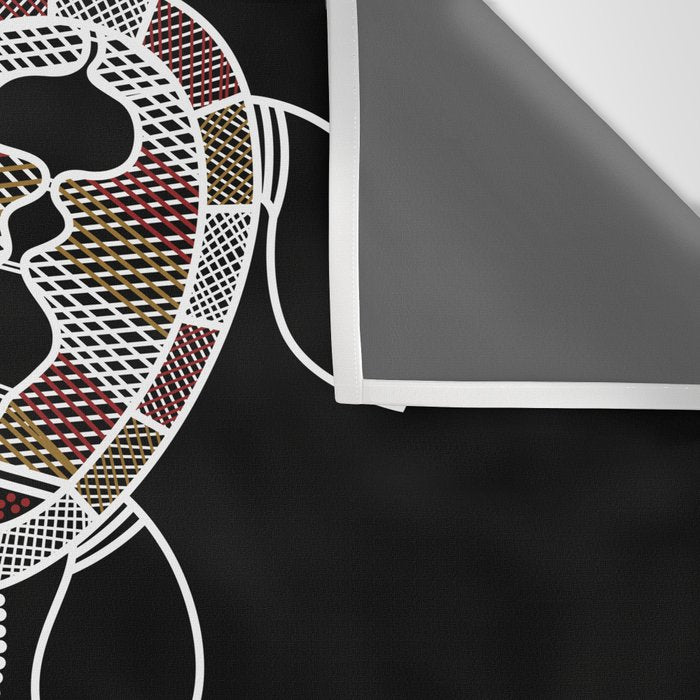 Authentic Aboriginal Art - Sea Turtles 2 Wall Tapestry Gallery Image 3