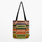Mid Century Modern Geometry Tote Bag Gallery Image 2