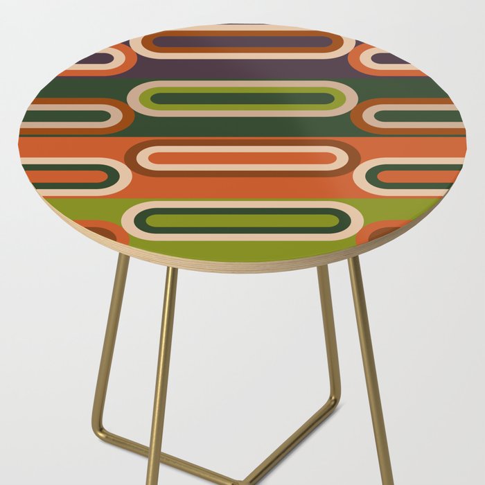 Mid Century Modern Geometry Side Table Gallery Image 2