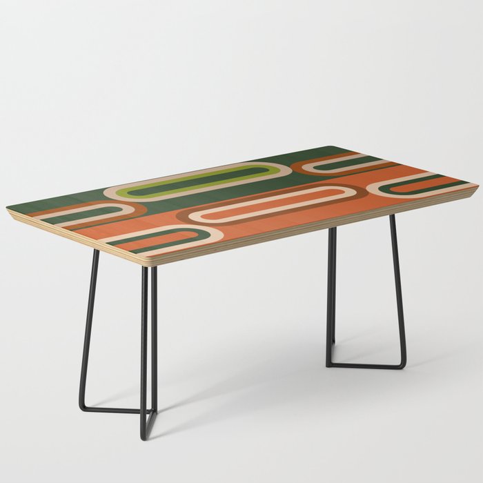 Mid Century Modern Geometry Coffee Table Gallery Image 1
