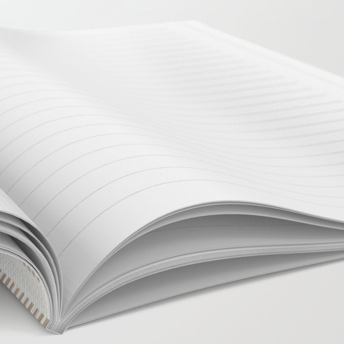  AEGEAN WIDE TICKING STRIPE JUTE Notebook Gallery Image 2