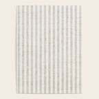  AEGEAN WIDE TICKING STRIPE JUTE Poster Gallery Image 4