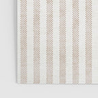  AEGEAN WIDE TICKING STRIPE JUTE Poster Gallery Image 3