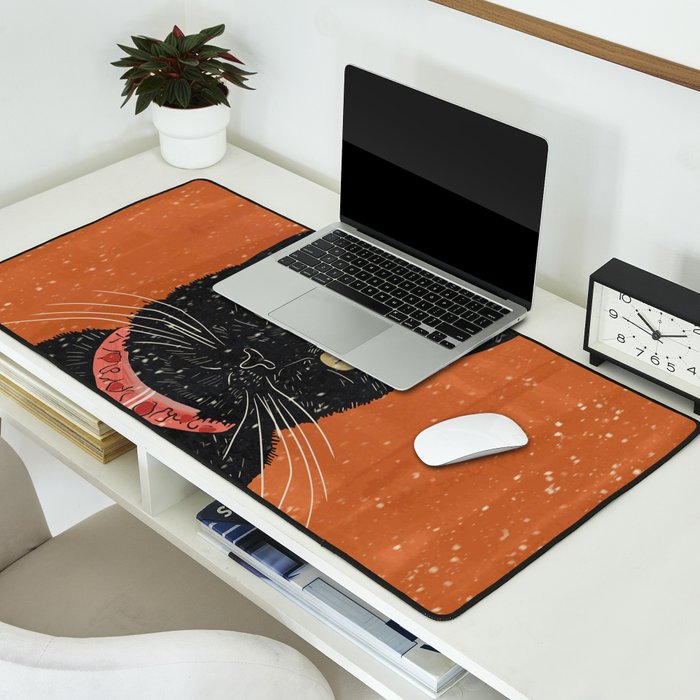Black Cat 9 Desk Mat Gallery Image 2